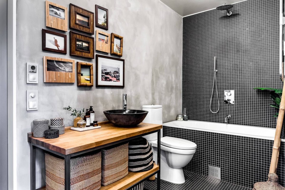 Стильный туалет