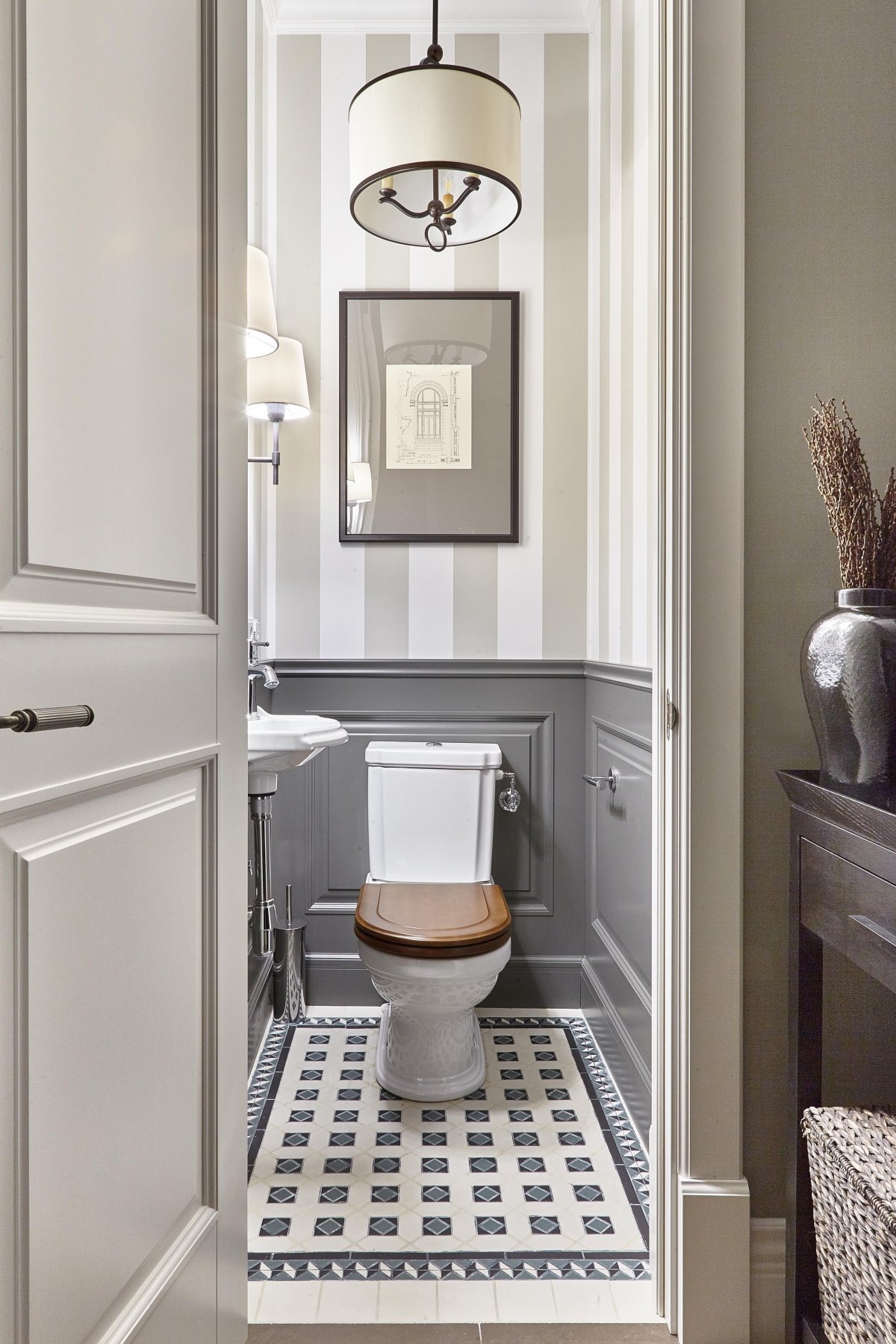 Ванная комната без кафеля