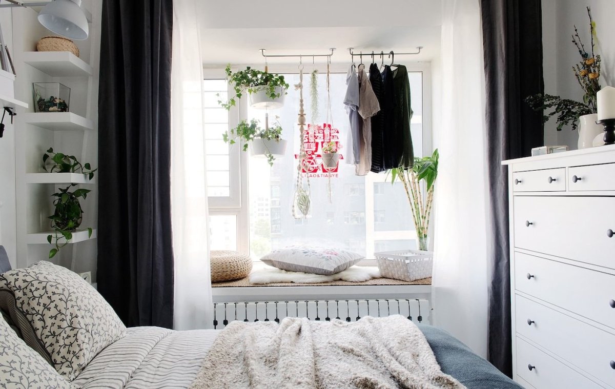 Маленькая спальня икеа