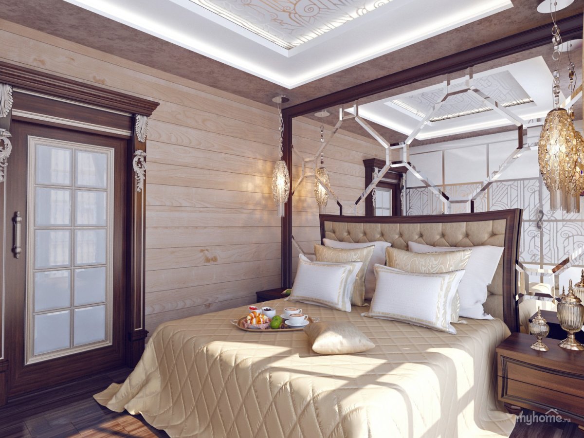 Вагонка в интерьере