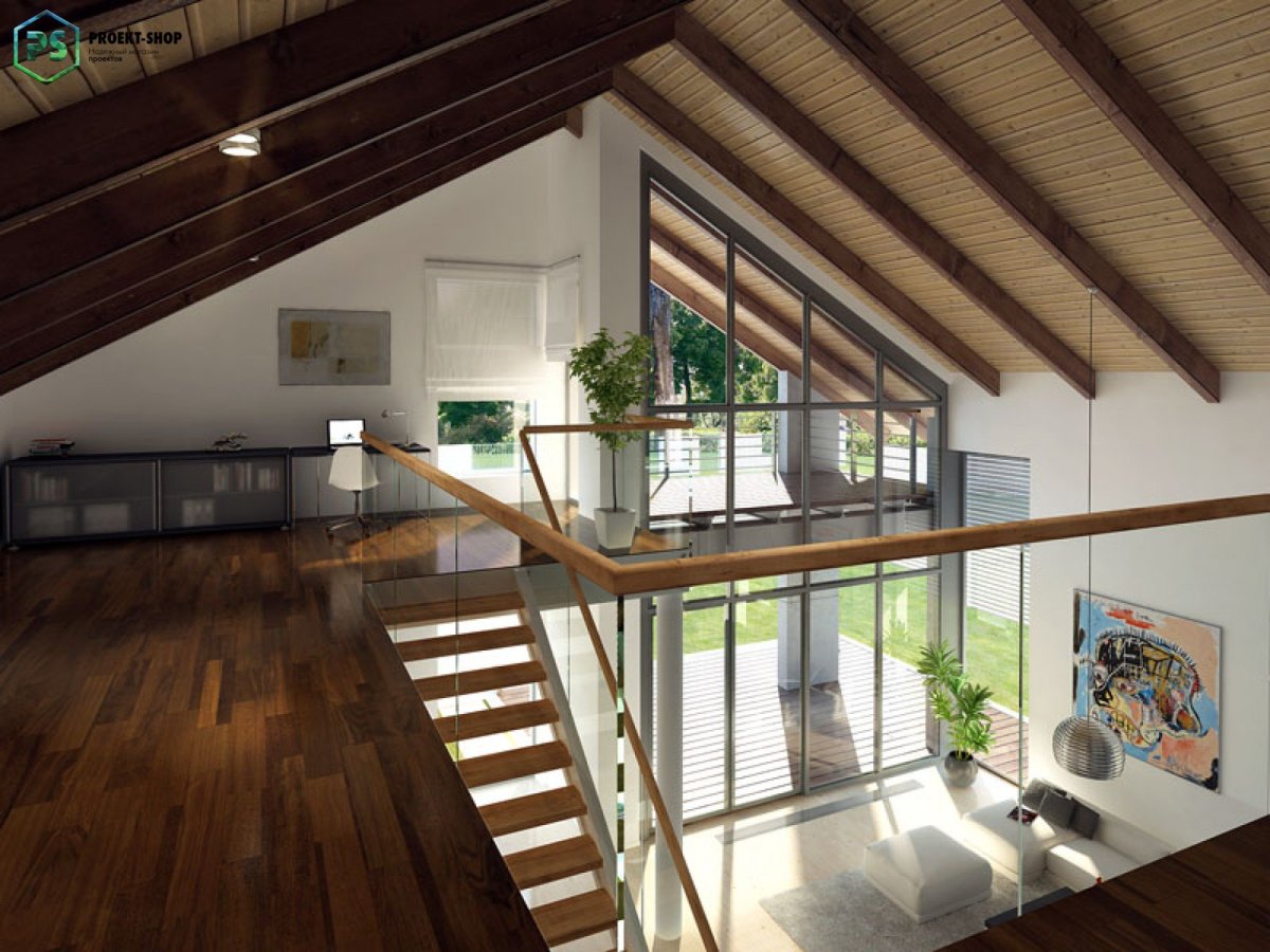 Мансарда со вторым светом