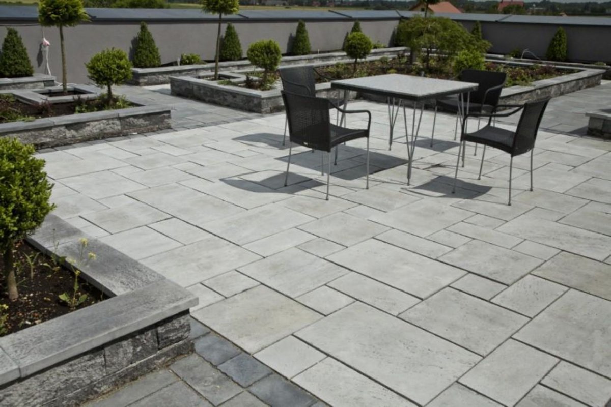 Тротуарная плитка террасная