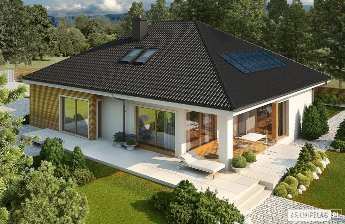 Z500 проекты одноэтажных с террасой