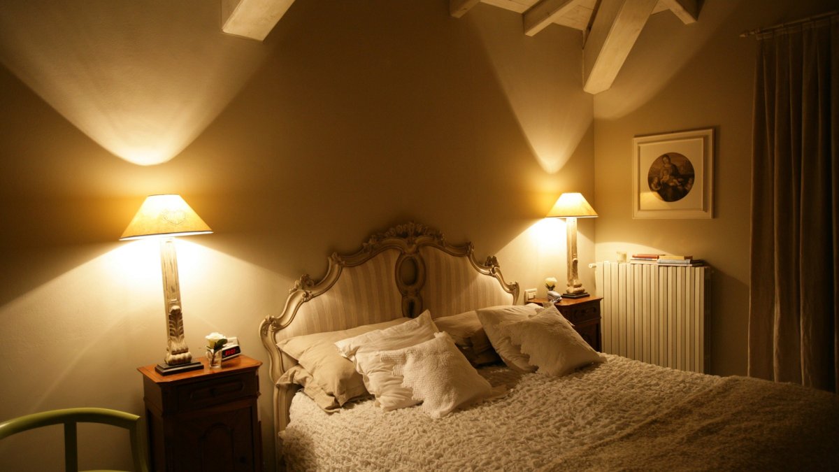 Просторная спальня