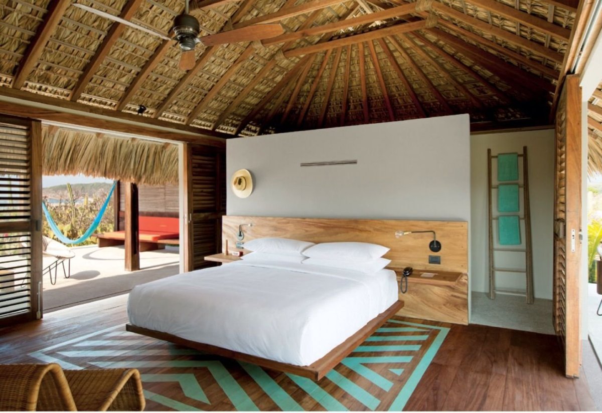 Спальня в стиле Бали