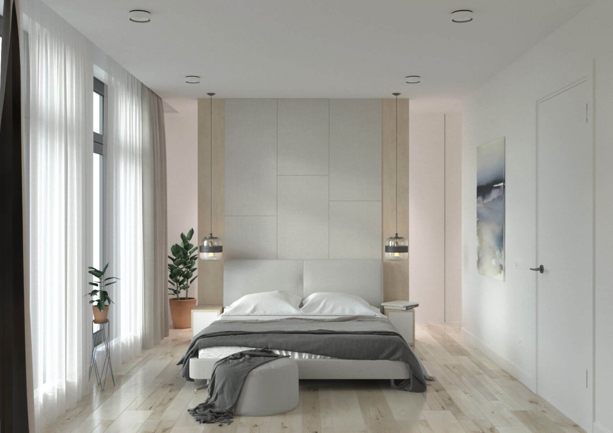 Спальня в стиле Скандинавский Минимализм
