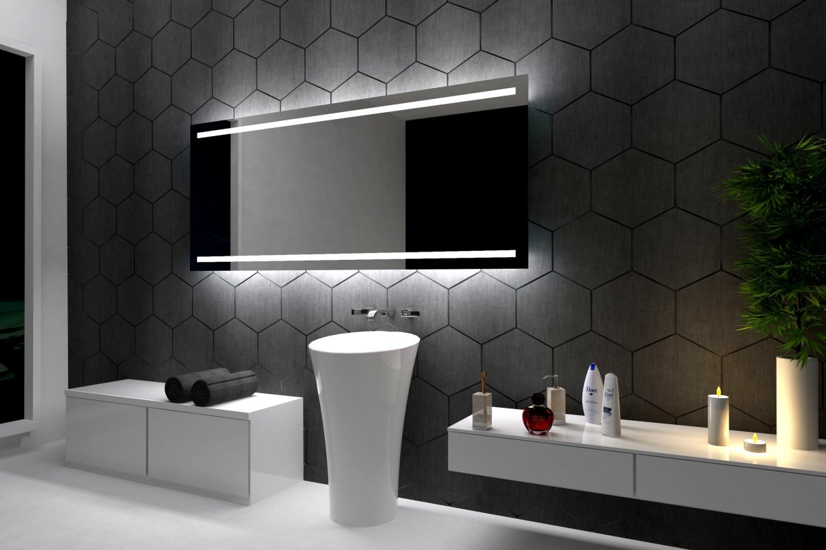 Зеркало 160 на 60 с подсветкой