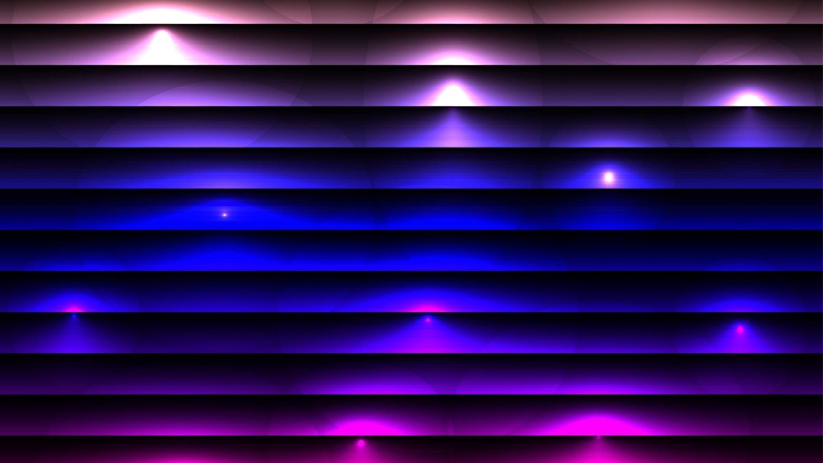 Неоновые полоски