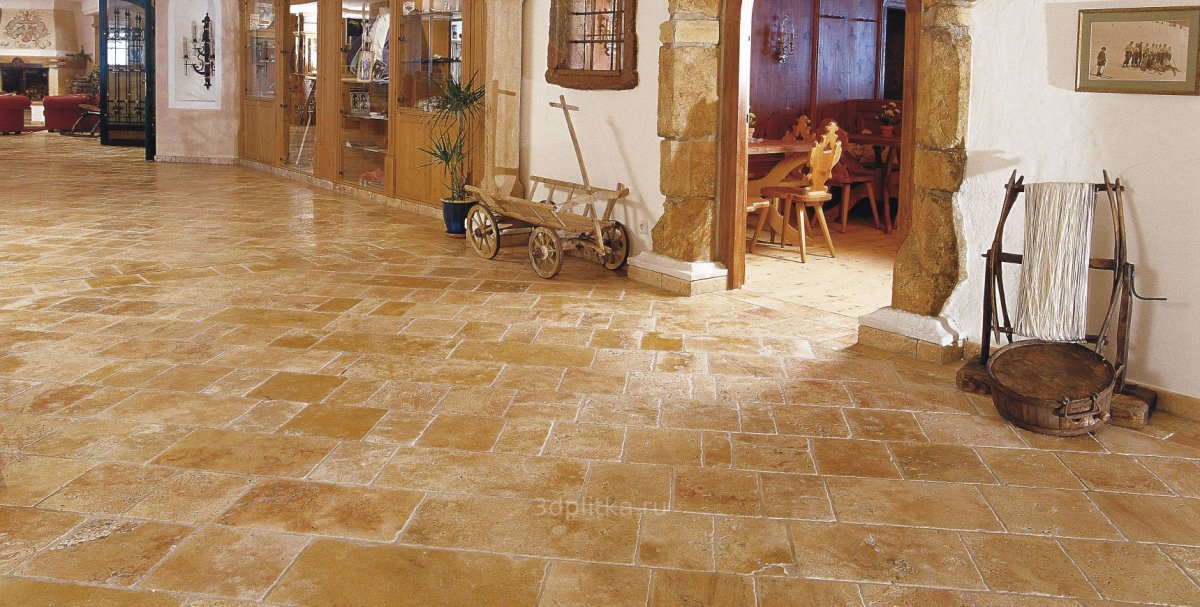 Каменный пол