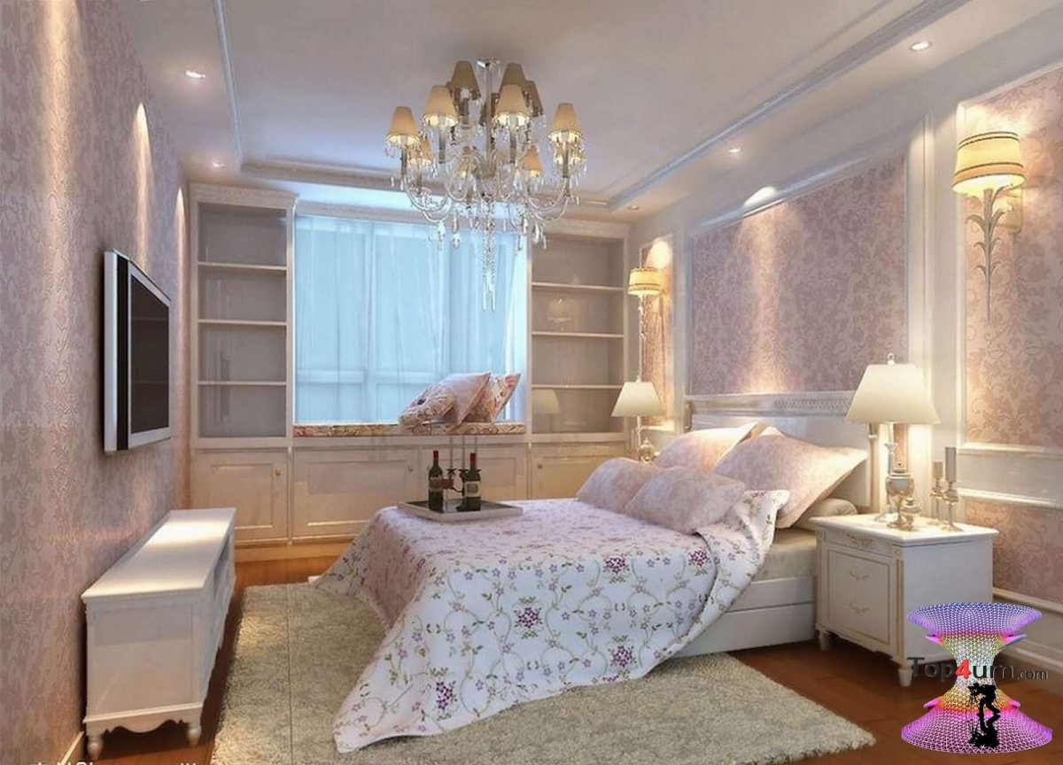 Спальня с эркером