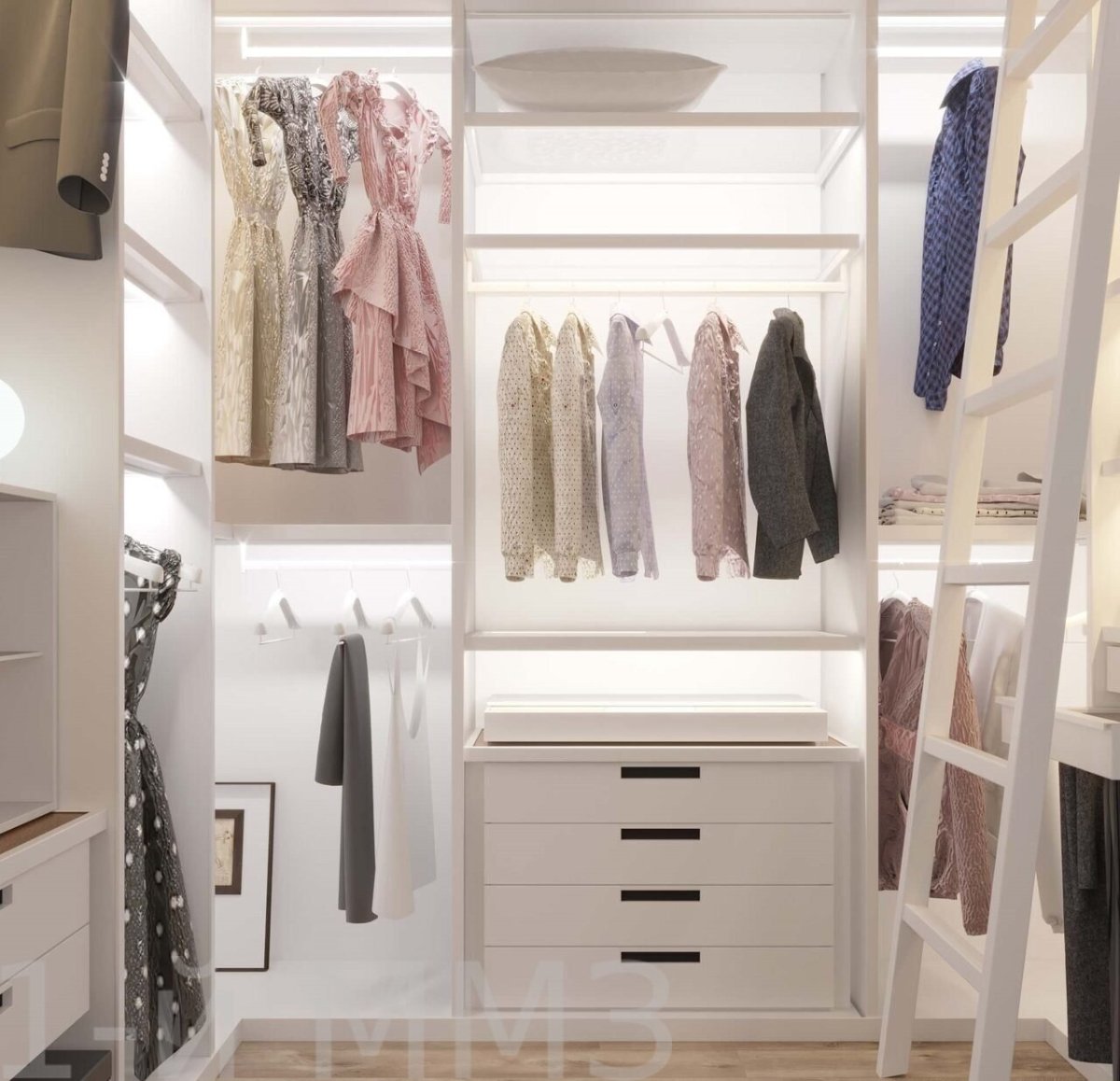 Гардеробные комнаты