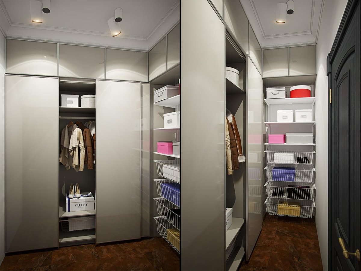 Гардеробная в спальне