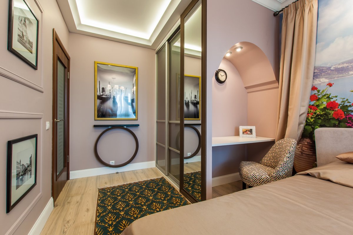 Комната с гардеробной