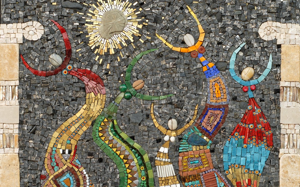 Мозаика картина