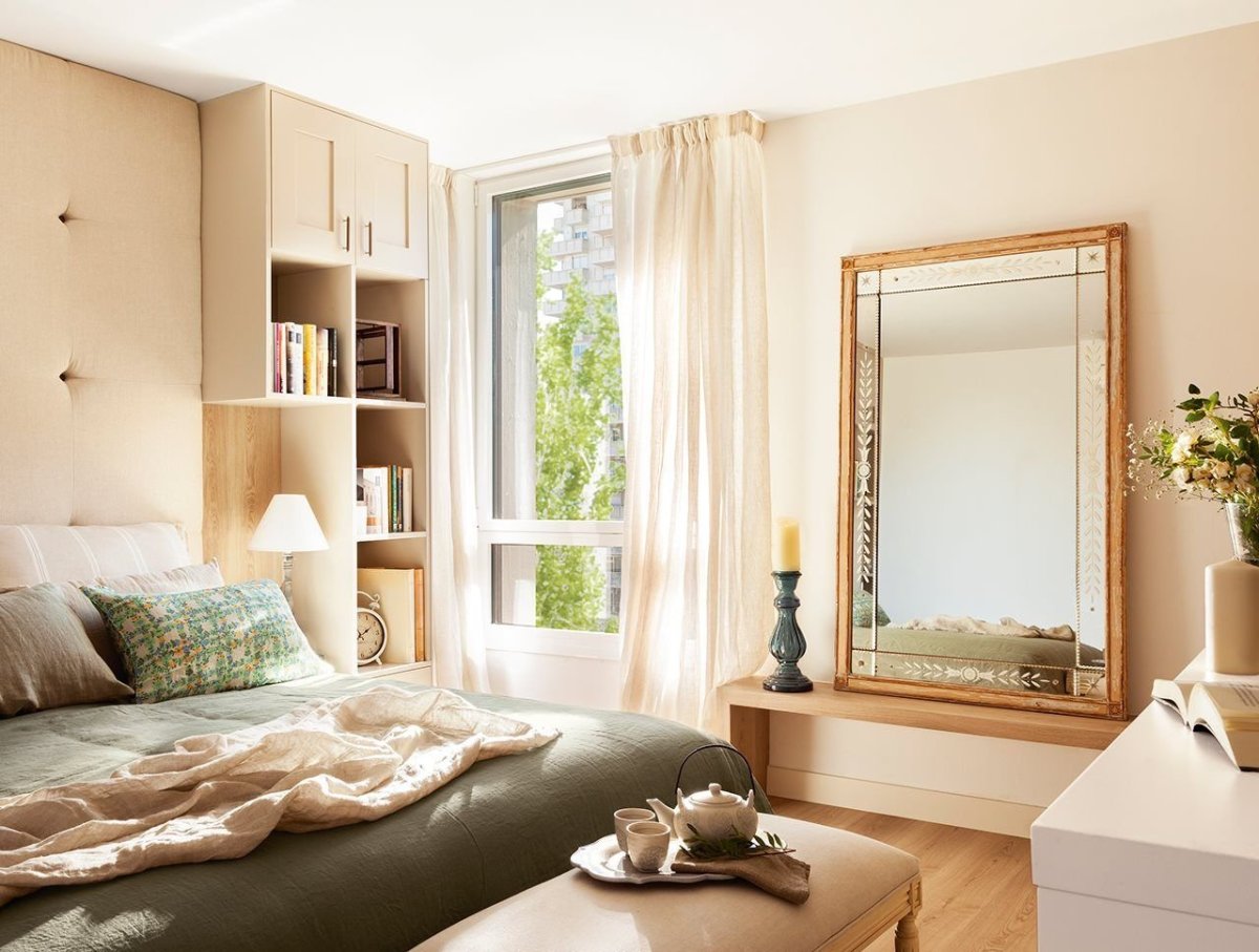 Уютный интерьер в теплых тонах