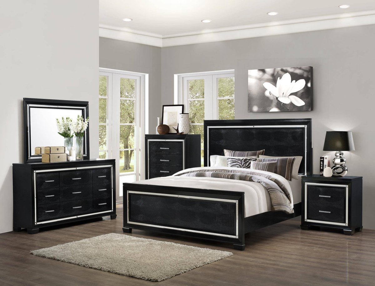 Спальный гарнитур болеро черный