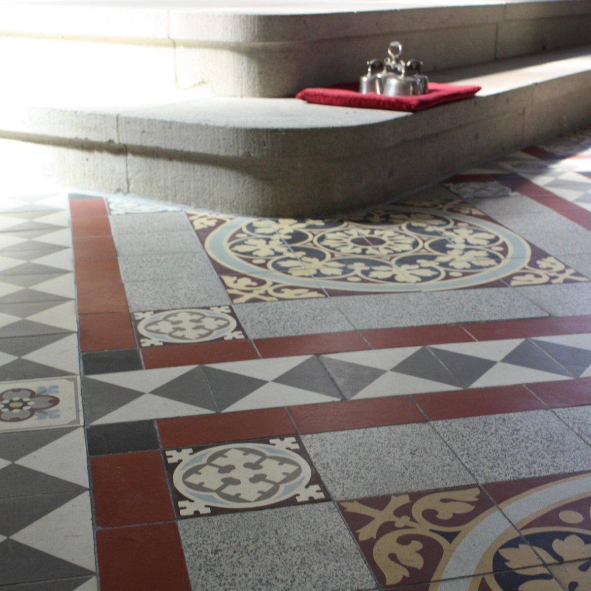 Цементный плитка для коридора