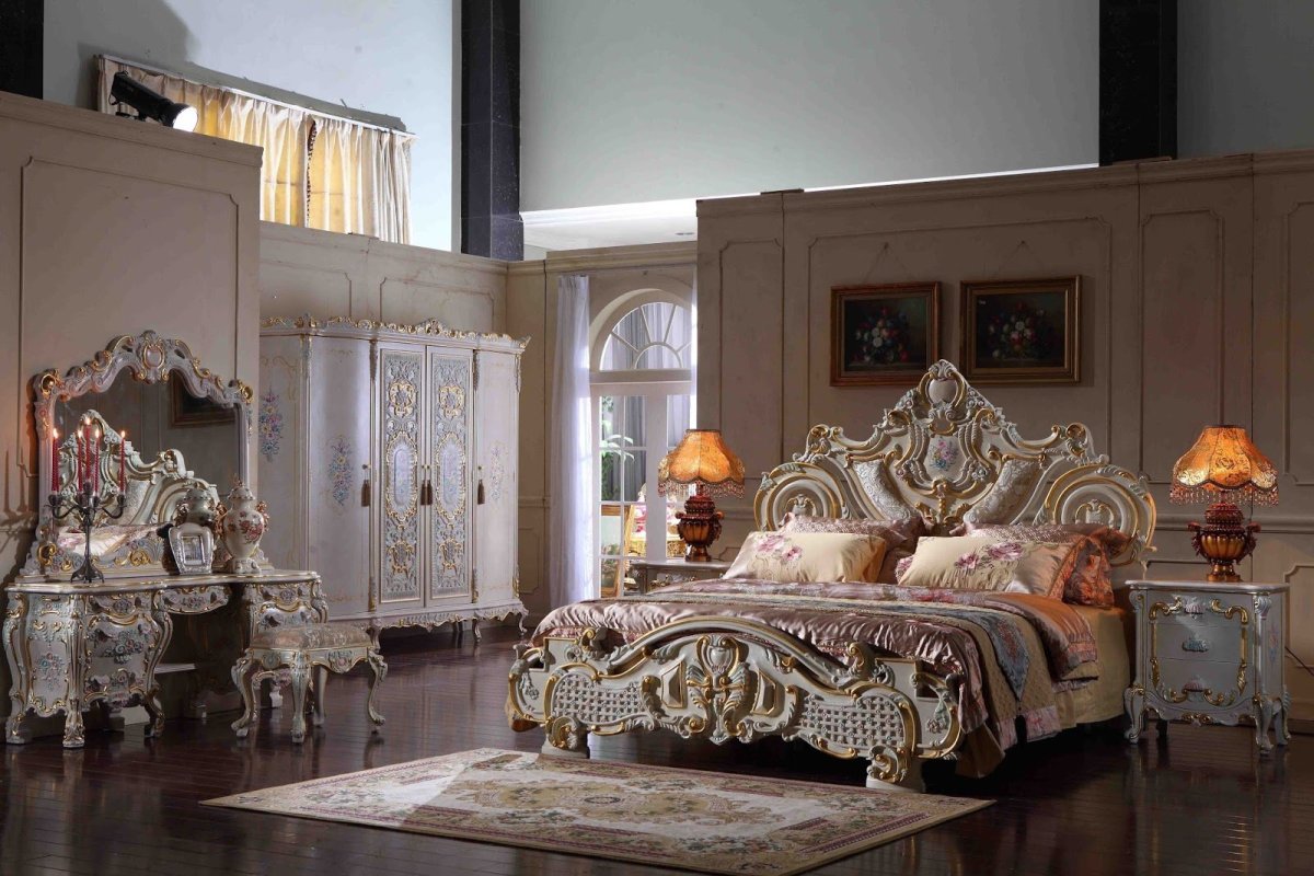 Спальня в стиле Барокко и рококо