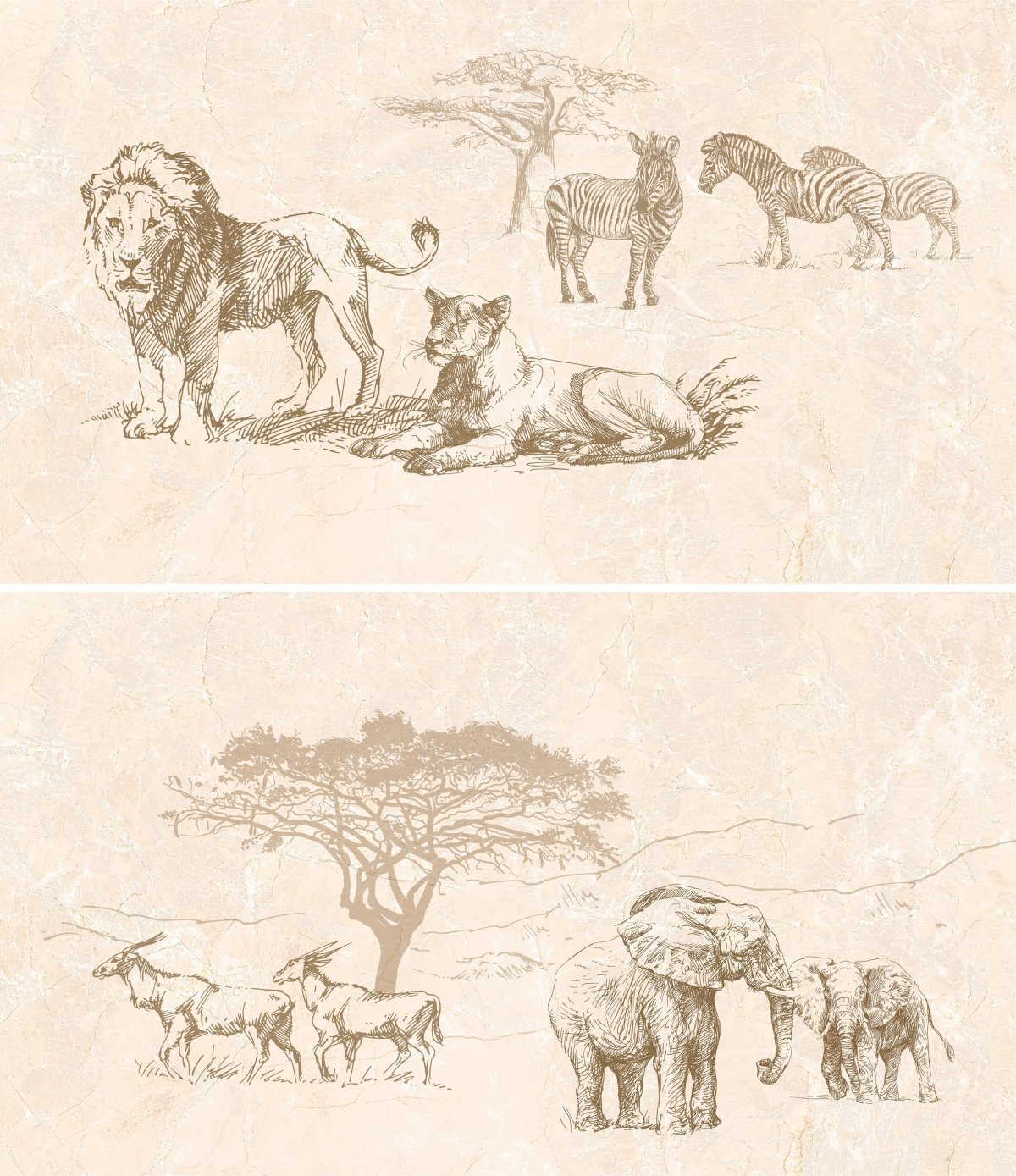 Плитка сафари INTERCERAMA