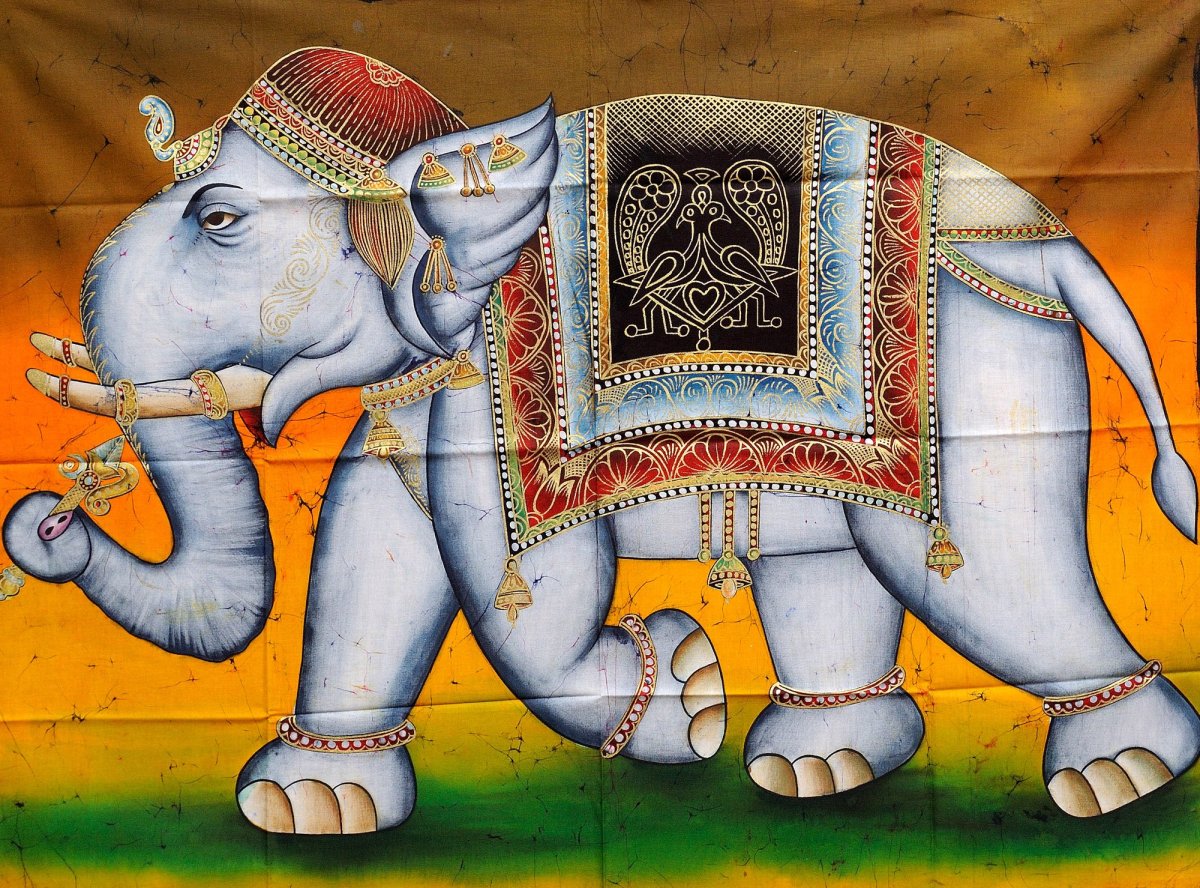 Слон в древней Индии