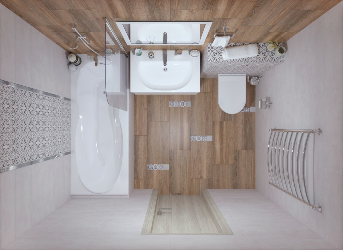 Керамогранит Винтаж Вуд серый