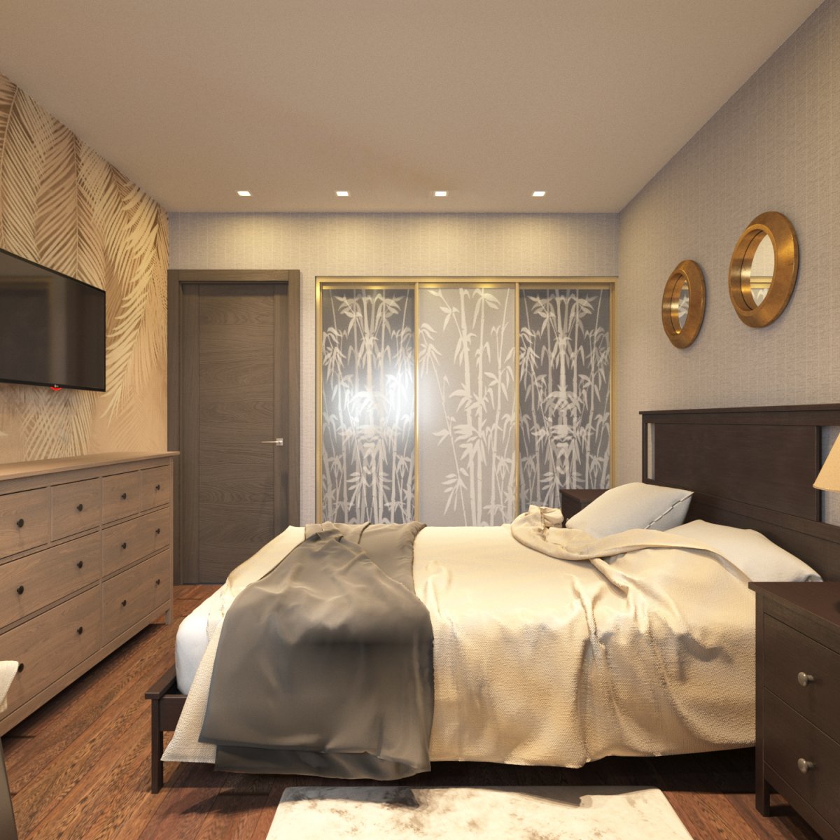 Цвет спальни по фэншую