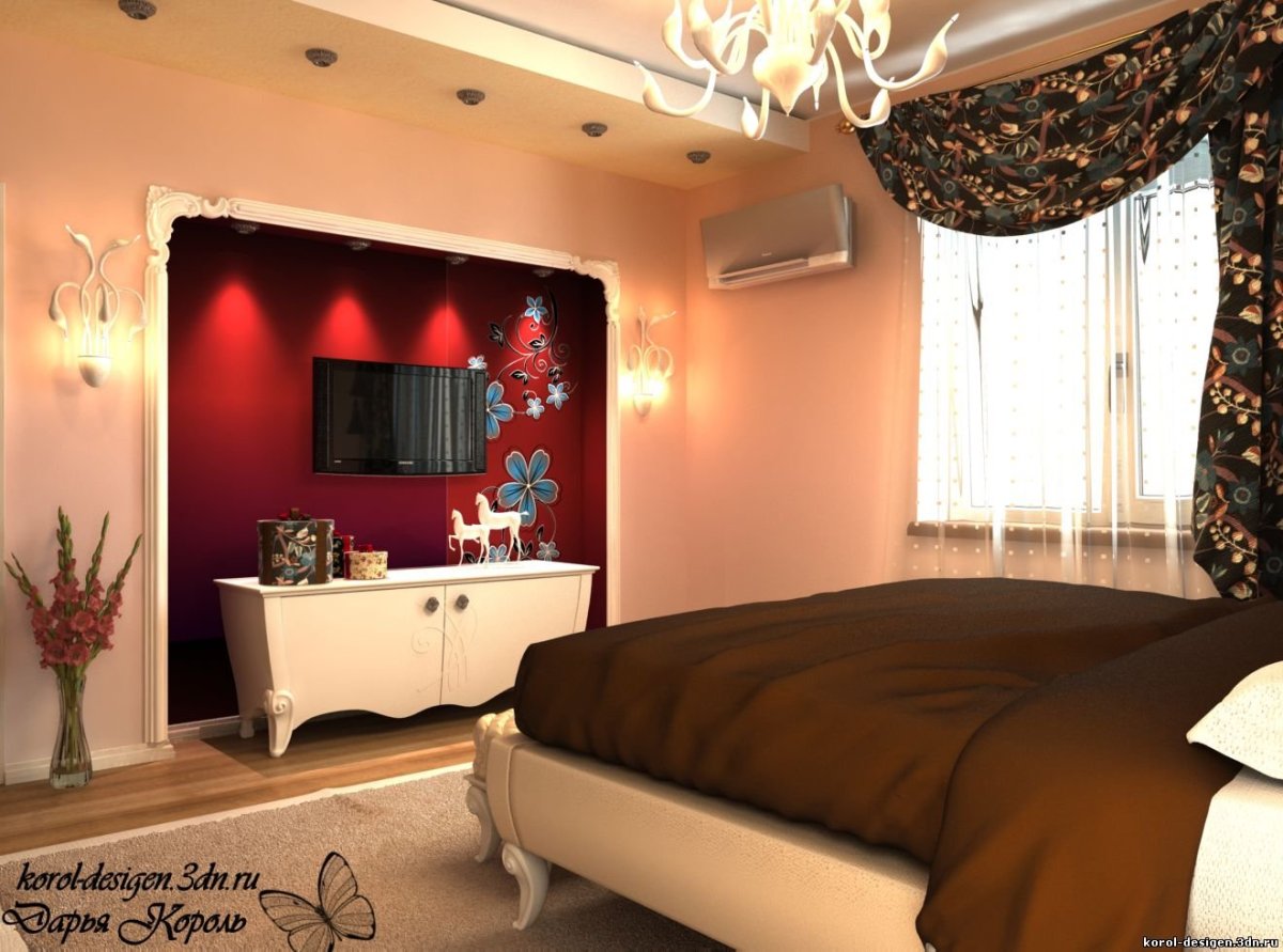 Спальня для молодоженов