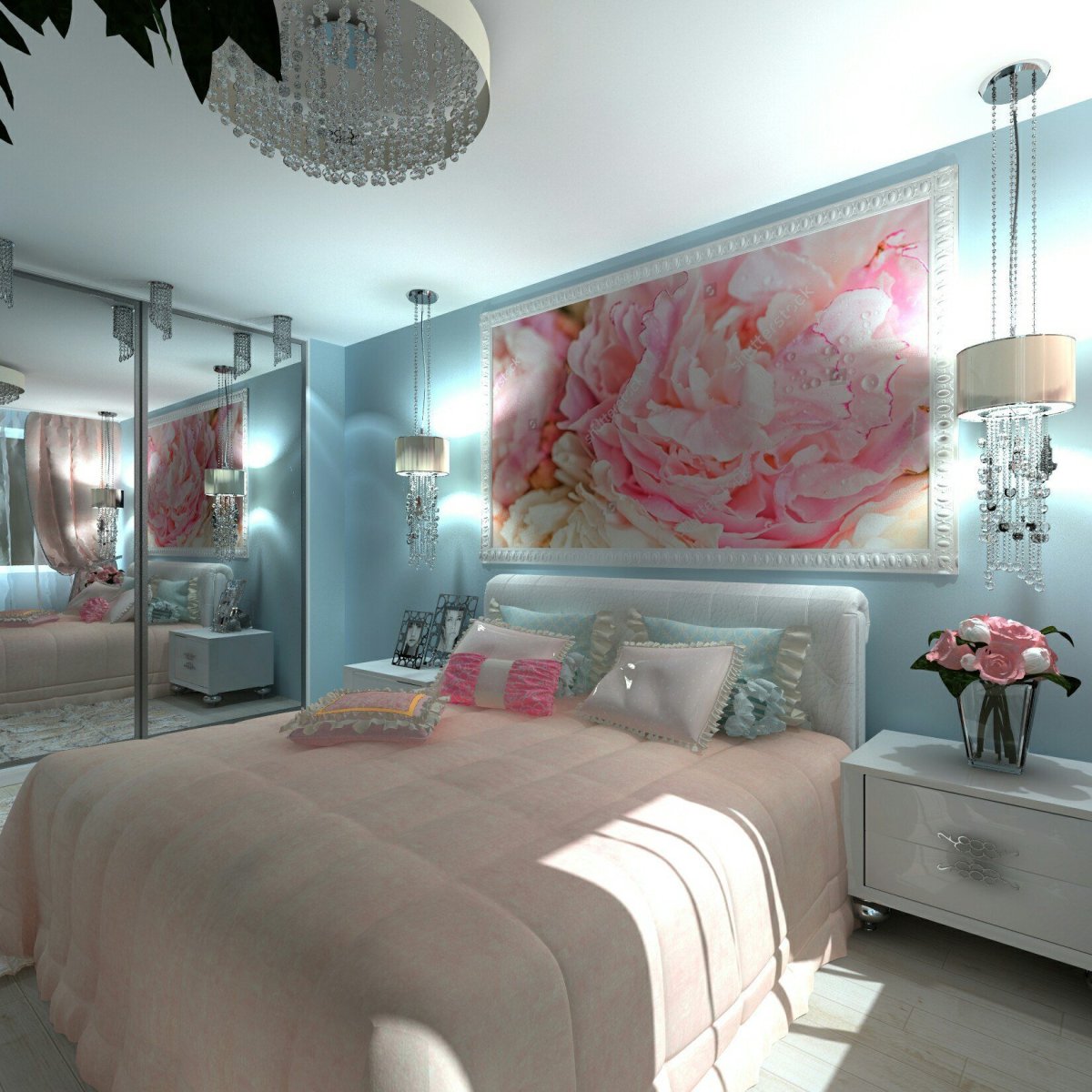 Обои для спальни молодоженов