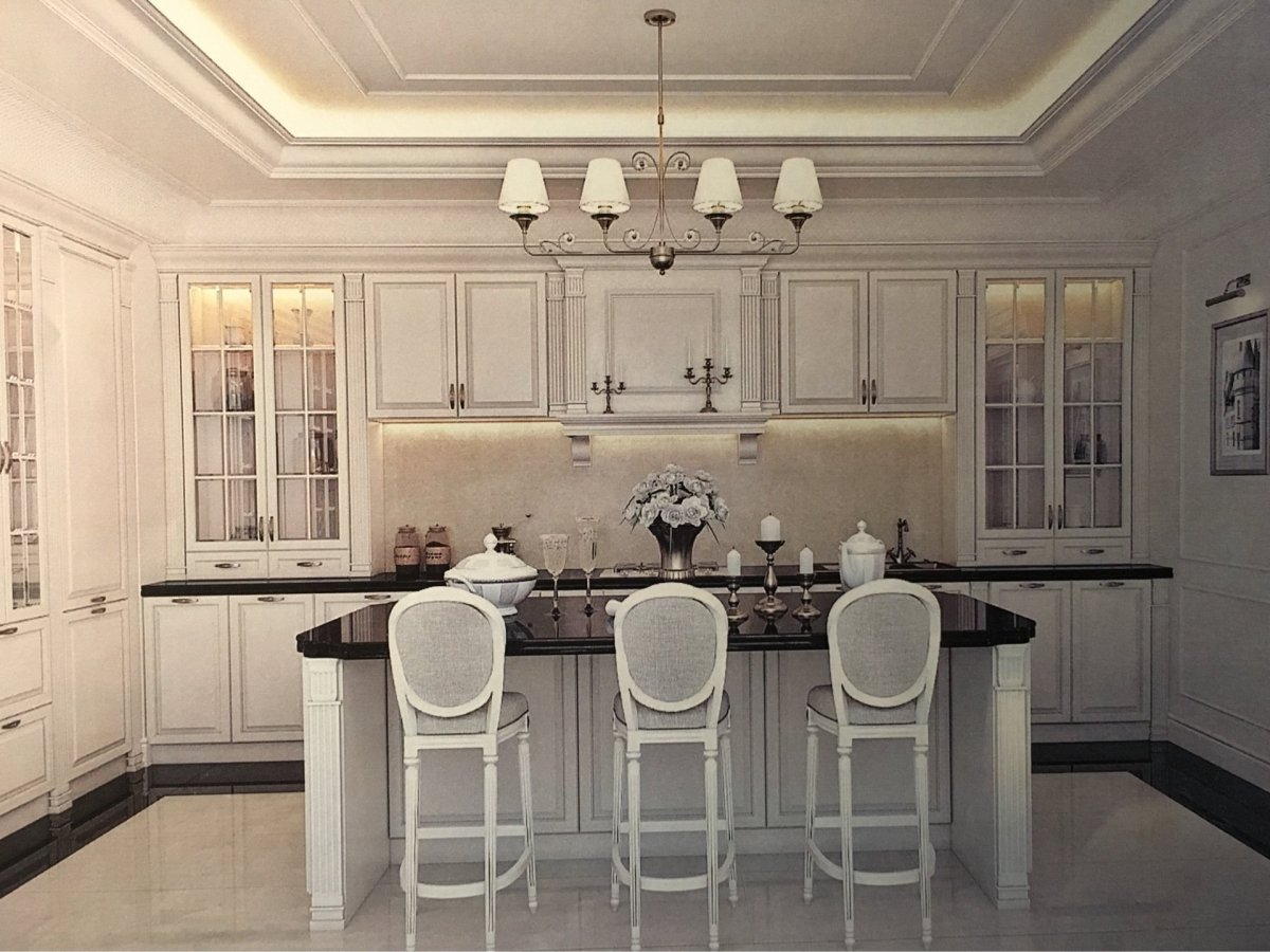 Скаволини белая Неоклассика