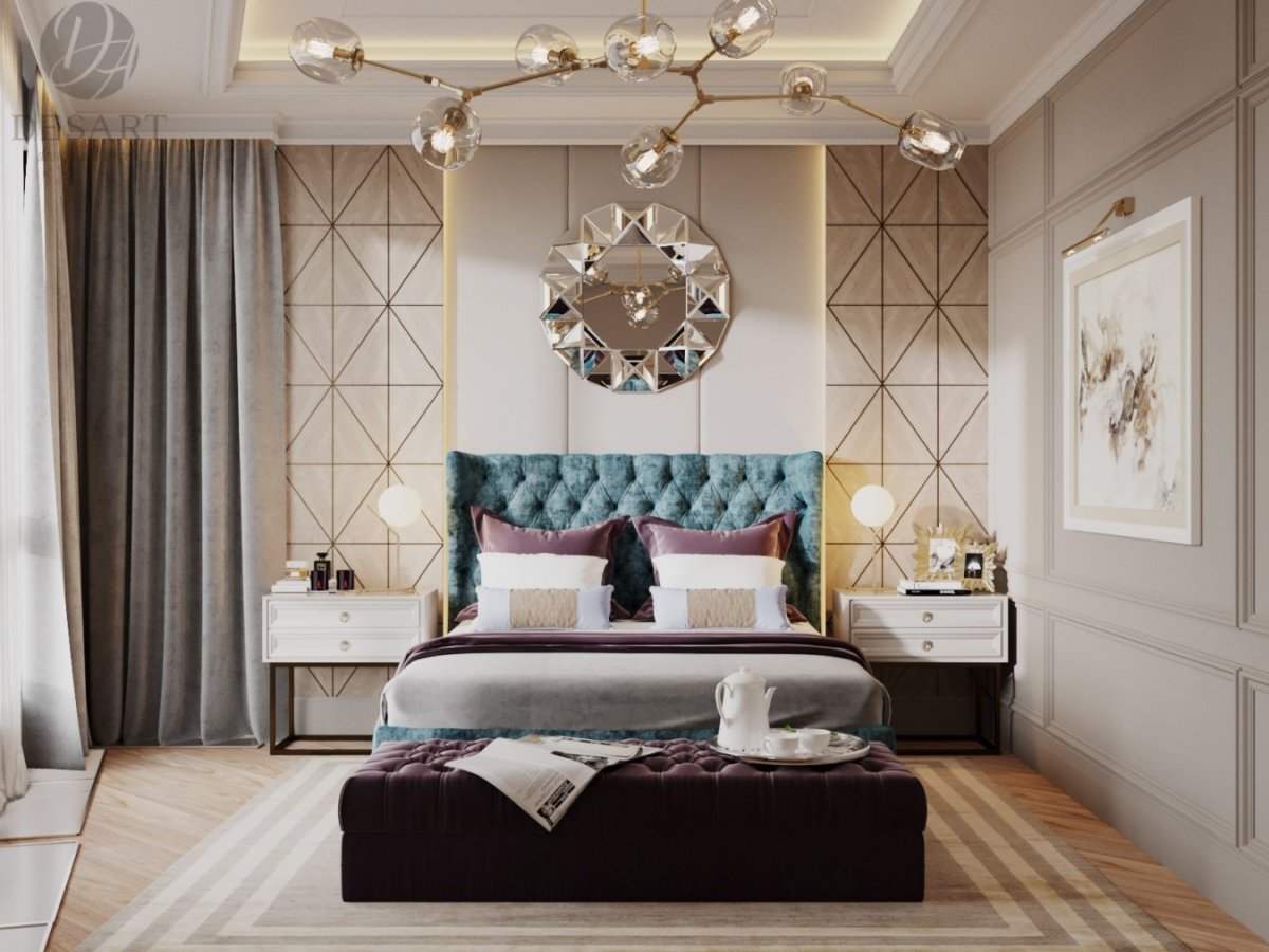 Спальня Неоклассика Пинтерест