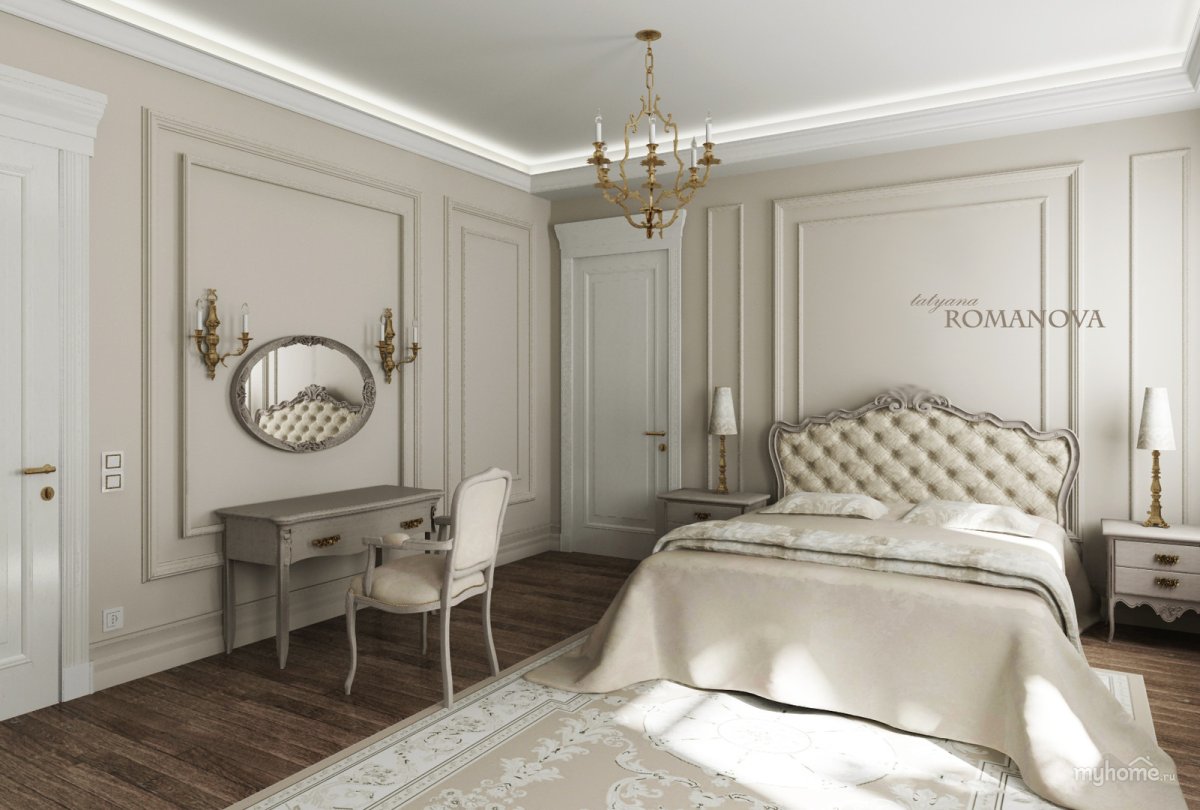 Спальня Неоклассика 4800*2860