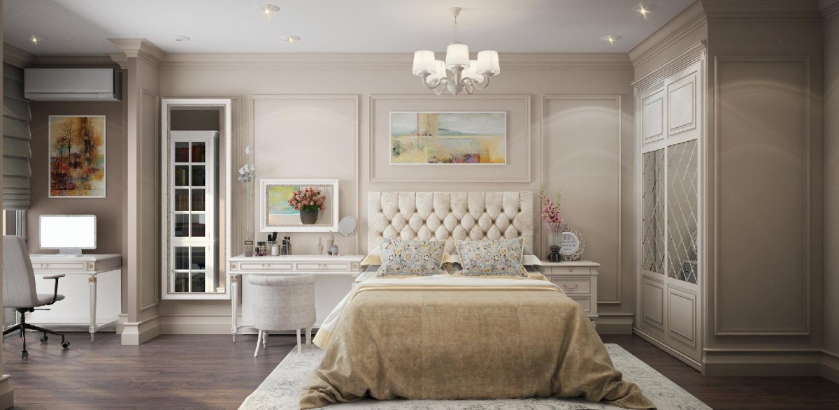 Спальня Неоклассика икеа