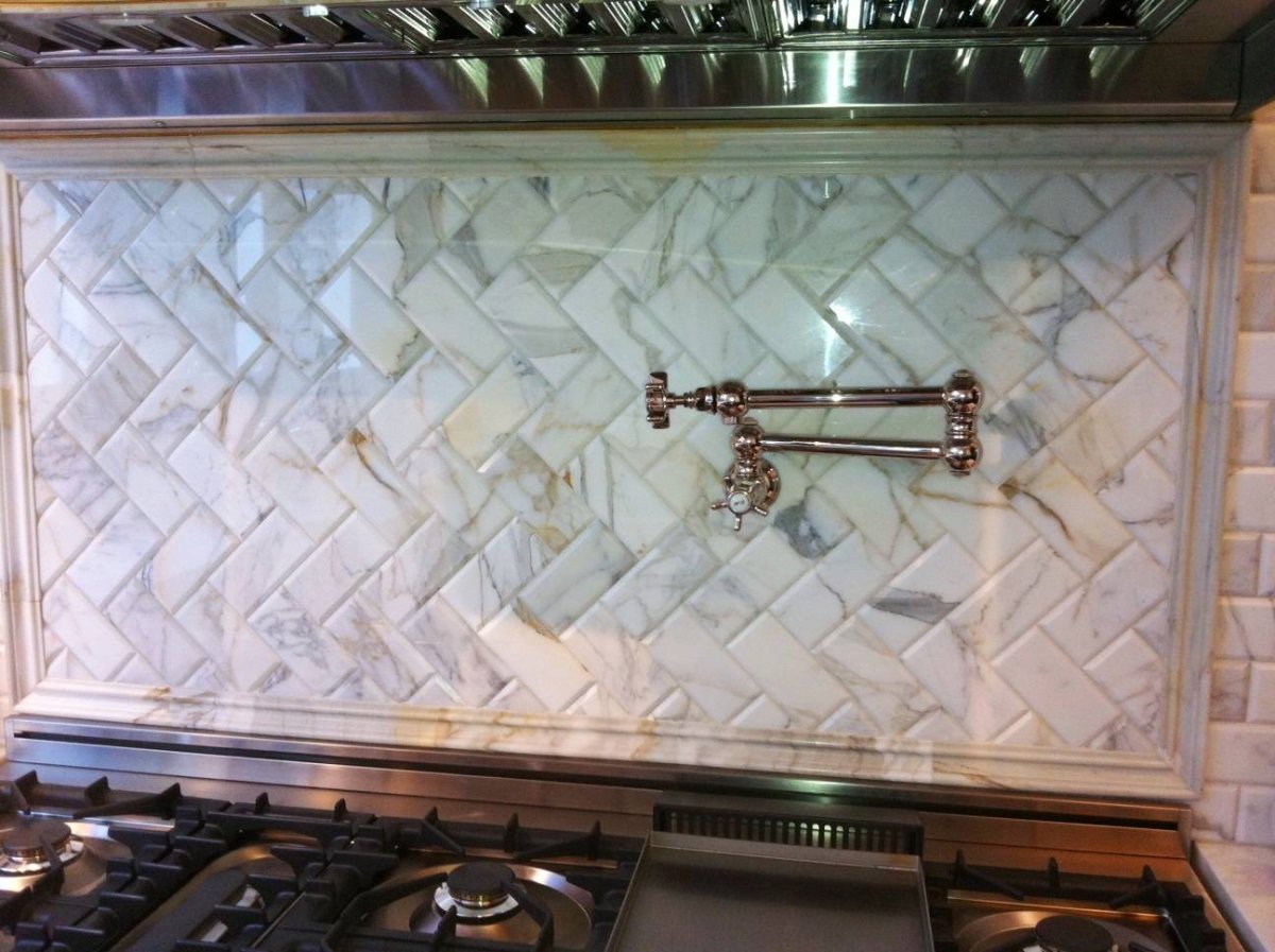 Плитка Backsplash мрамор