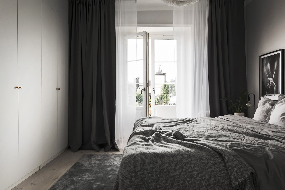 Шторы в скандинавском стиле