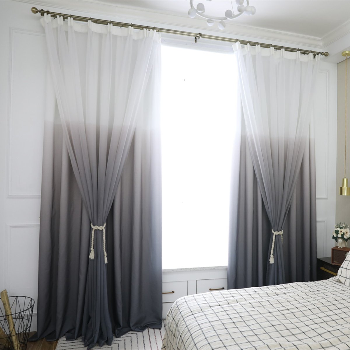 Шторы софт Блэк аут 1319-12