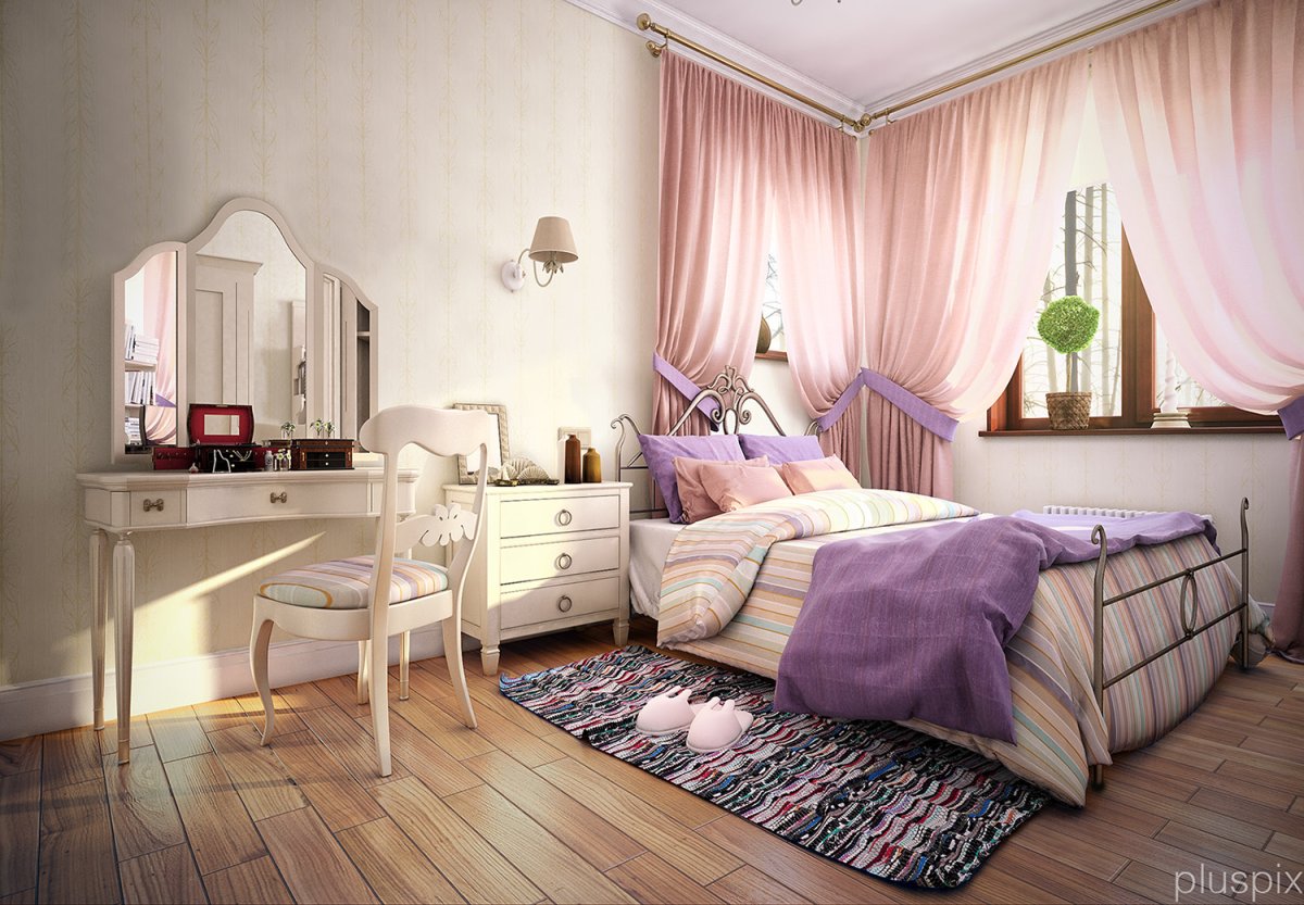 Спальня шебби Шик Прованс