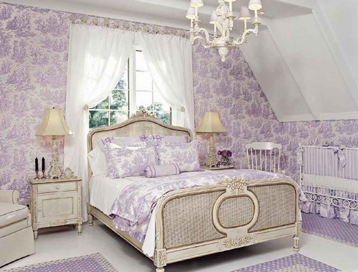 Голубая спальня Прованс