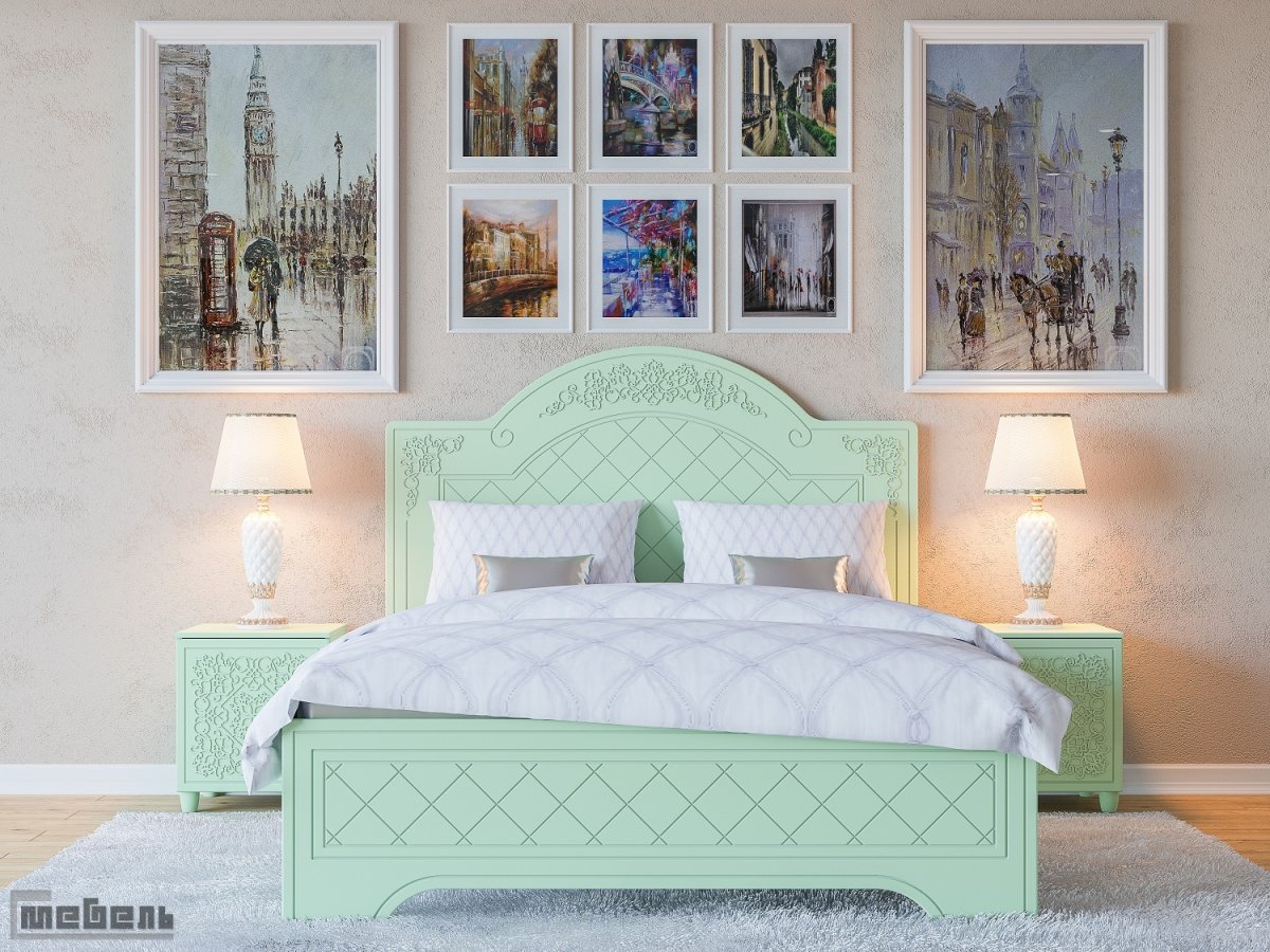 Сабрина спальный гарнитур Hoff