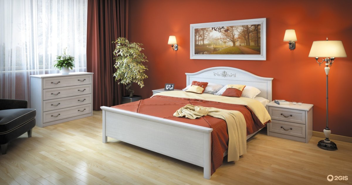 Спальня Элеганца мебель Черноземья