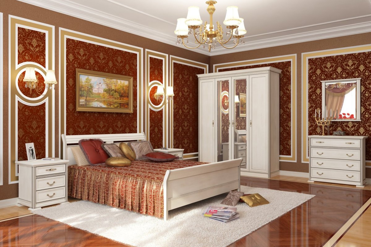 Севзапмебель спальня Сандра