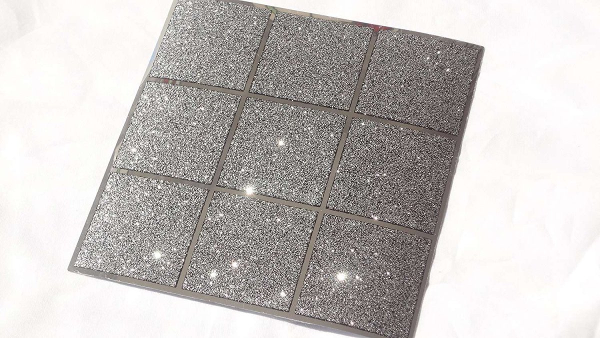 Тротуарная плитка с блестками