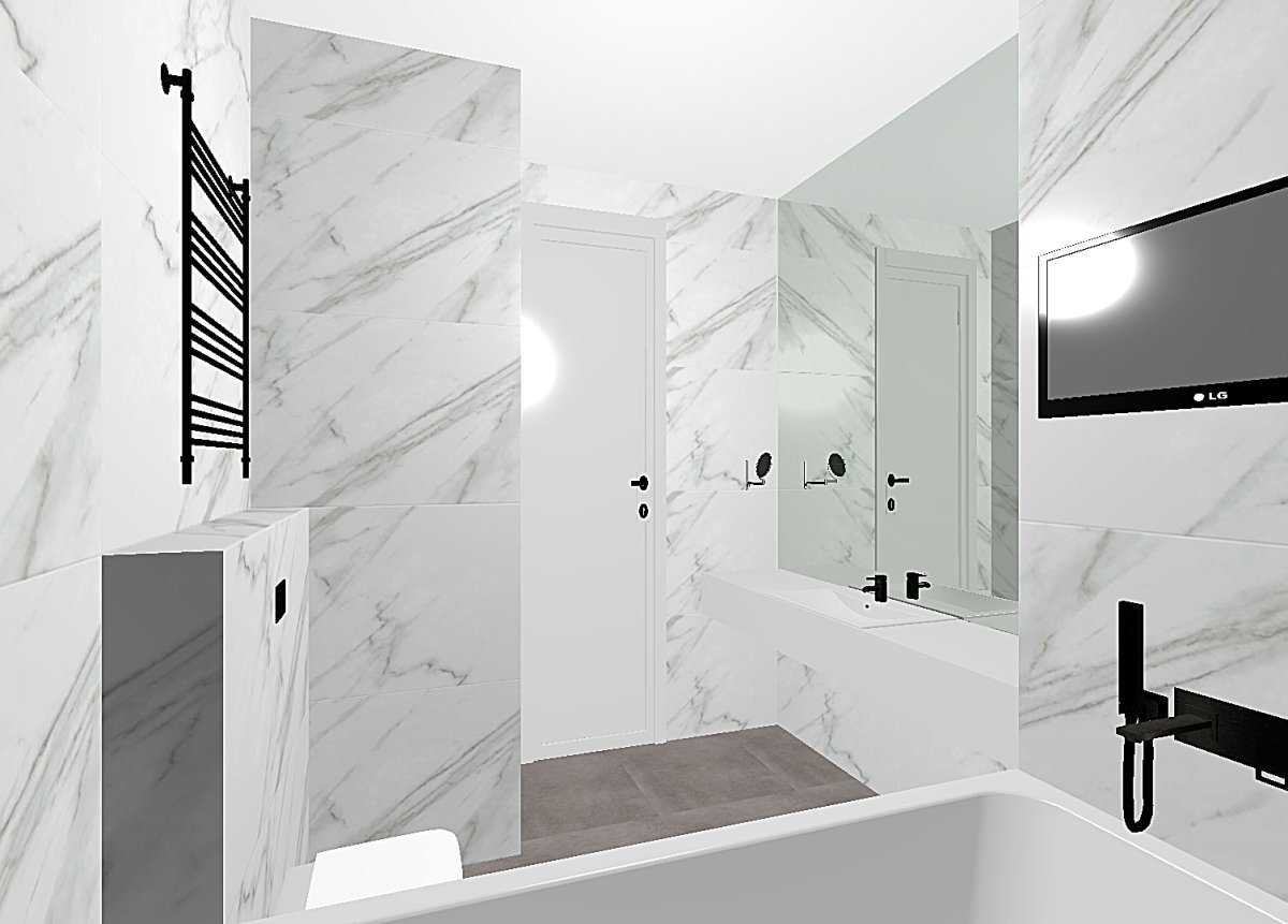 Схема раскладки кафельной плитки в ванной