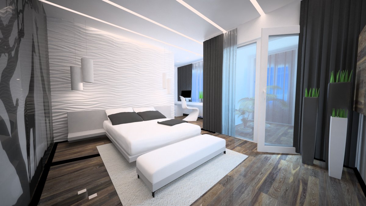 Стильная спальня