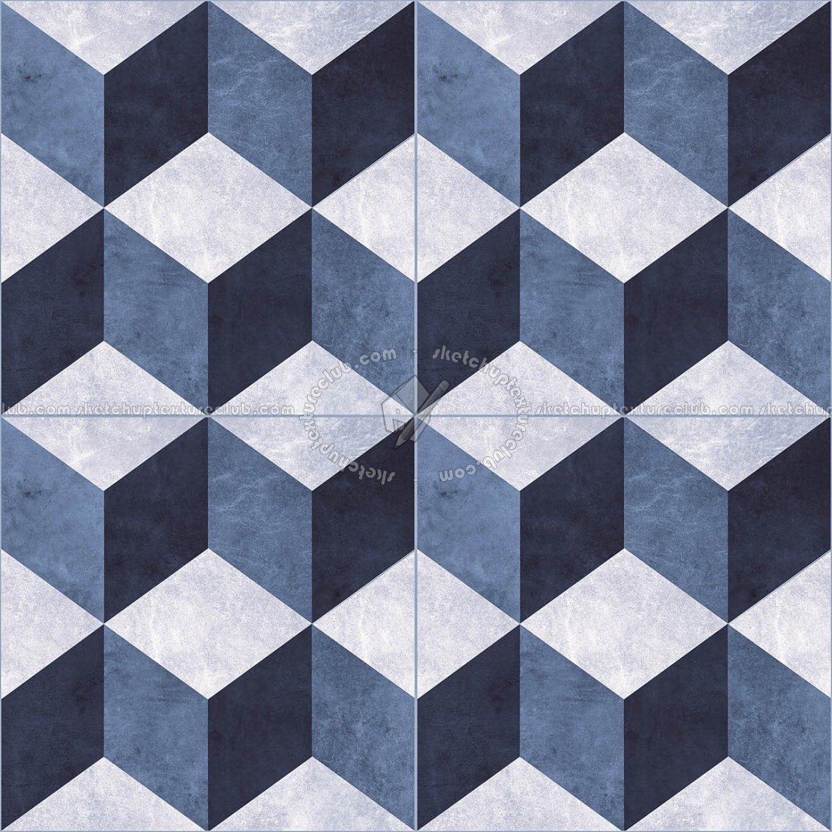 Плитка с геометрическими фигурами