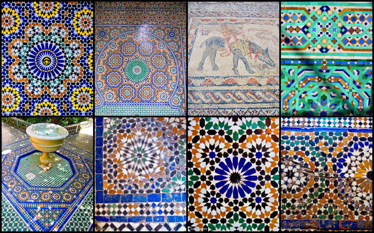Керамика мозаика Марокканская