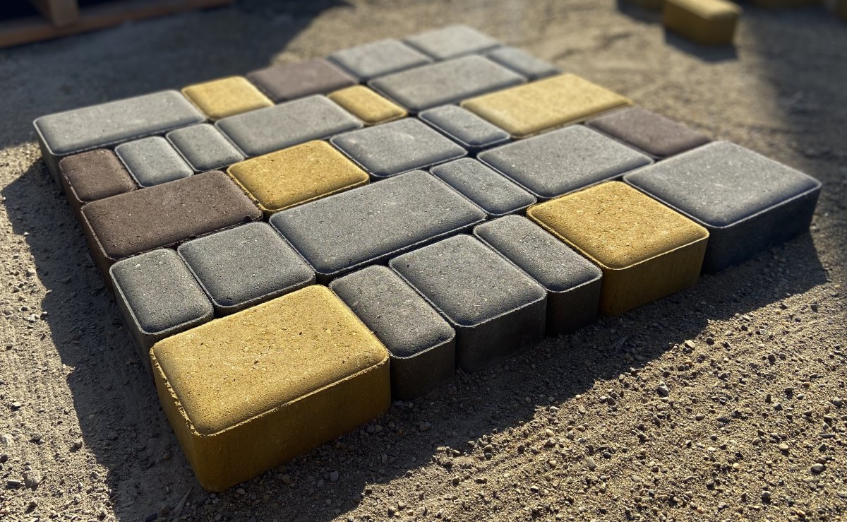 Раскладка брусчатки Классико