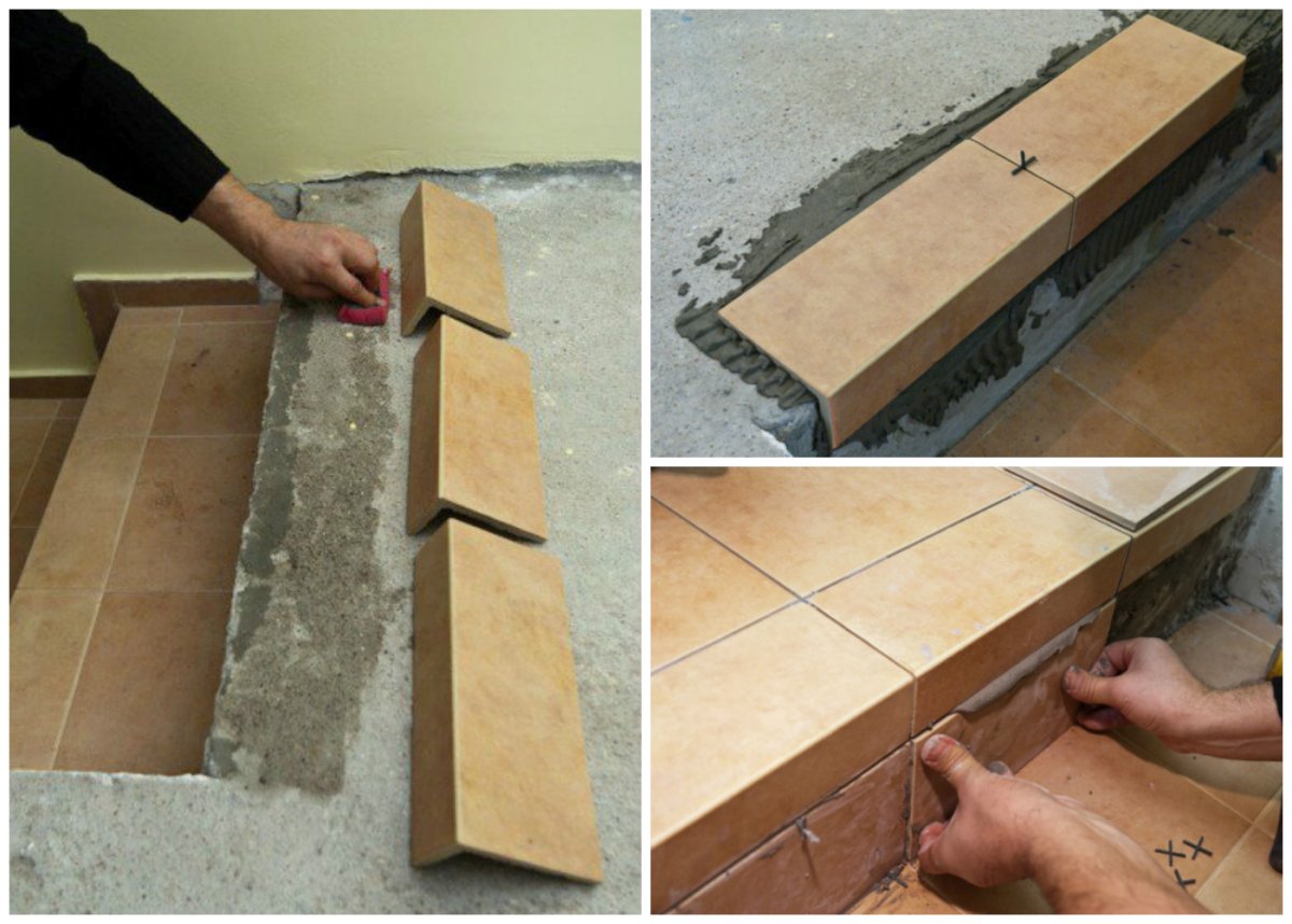 Укладка плитки в стык