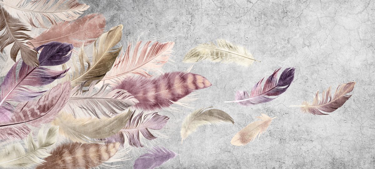 Фреска в современном интерьере