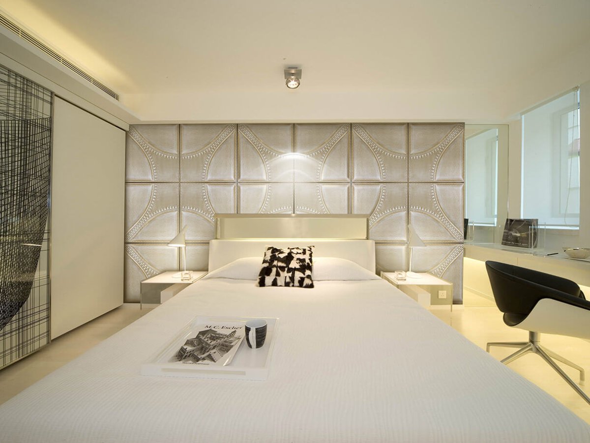 Мягкие стеновые панели в интерьере