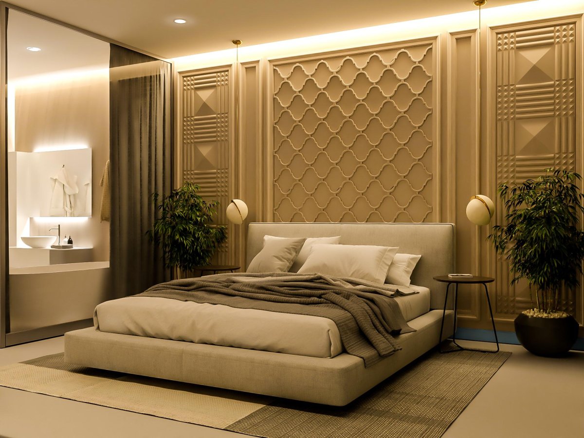 Гипсовые 3d панели Азимут